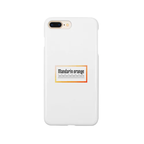 マンダリンオレンジＴシャツ🧡 Smartphone Case