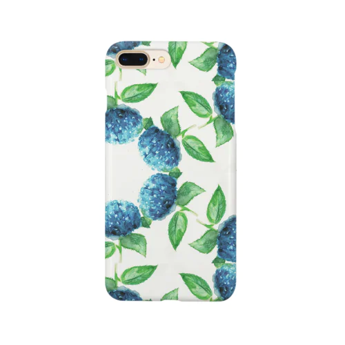 朝顔輪紫陽花 Smartphone Case