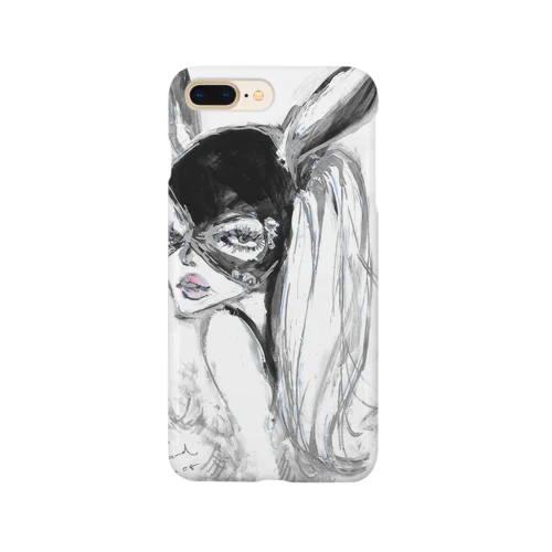 MR rabbit - white Smartphone Case