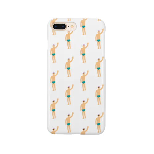 地球人（水泳男子ドット） Smartphone Case