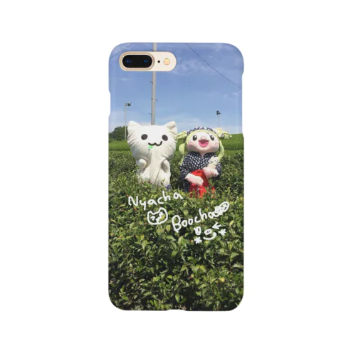 NYACHA & BOOCHA in 狭山茶畑 Smartphone Case