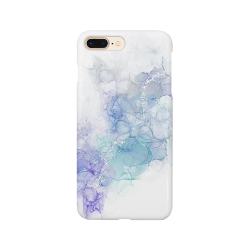 アルコールインクアート　アクア Smartphone Case