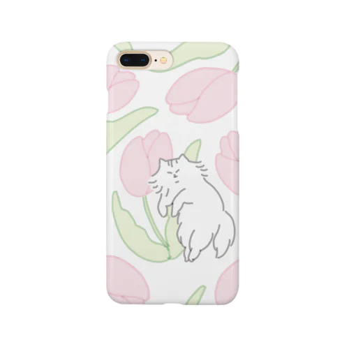 ピンクのチューリップ Smartphone Case