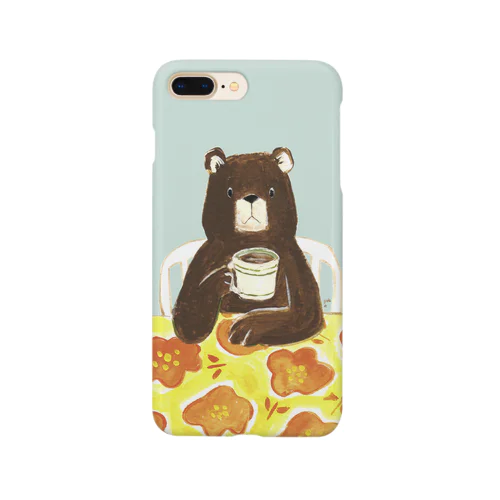 くまくんカフェタイム Smartphone Case