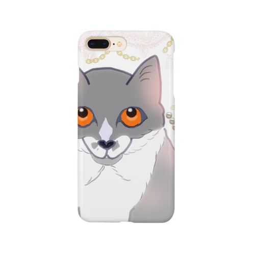 愛らしい子猫の上目遣い Smartphone Case