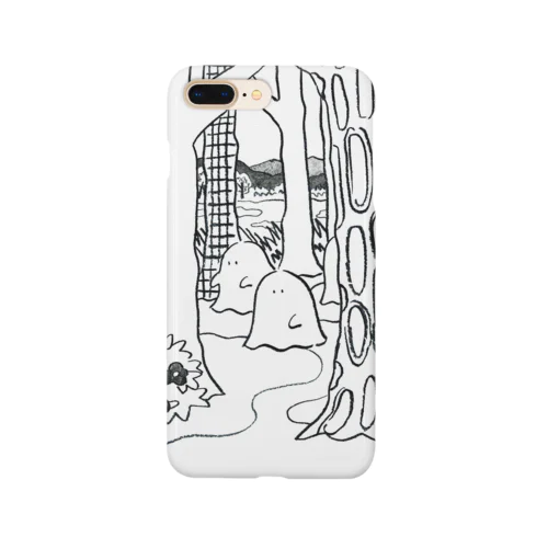 森のオバケちゃん(くろ) Smartphone Case