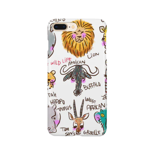 Save the wild life(100円寄付) Smartphone Case