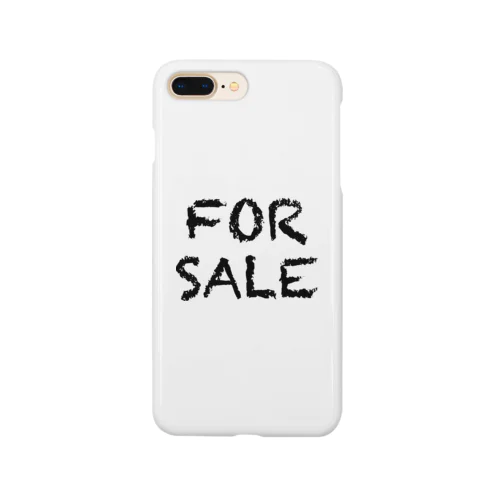 FOR SALE（販売する）黒 Smartphone Case