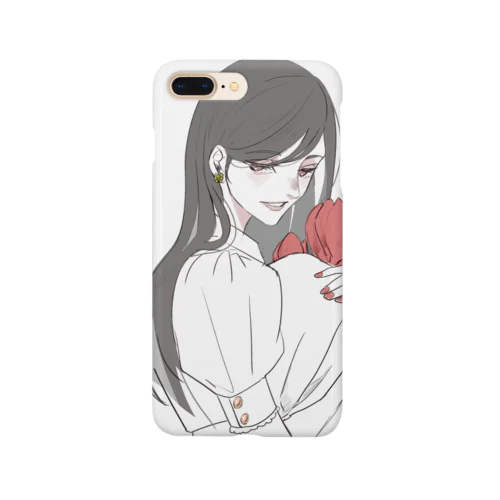 赤いチューリップ Smartphone Case