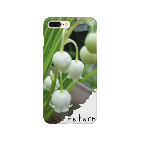 スズランの花言葉 Smartphone Case