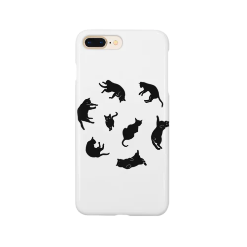 Kitties (Black スマホケース