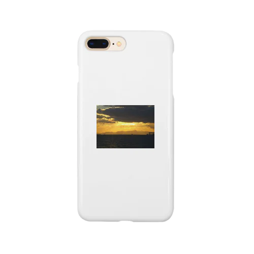 a view at the harbor Smartphone Case