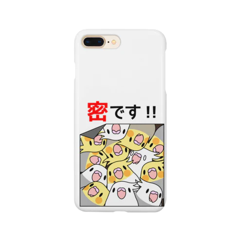 密です！オカメインコさん【まめるりはことり】 Smartphone Case