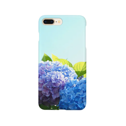 青空と紫陽花 Smartphone Case