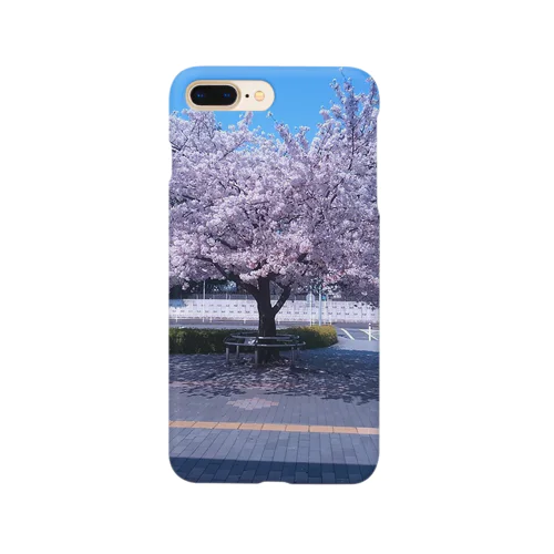 この木なんの木桜の木 スマホケース