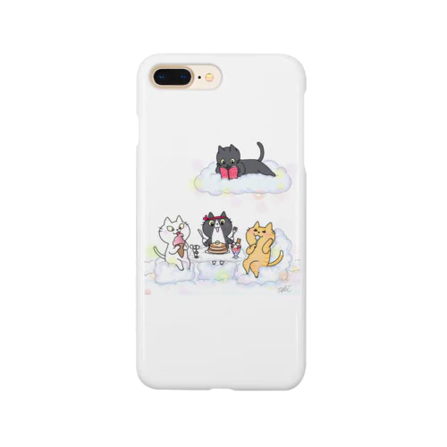 雲の上でブレイク にゃんず Smartphone Case