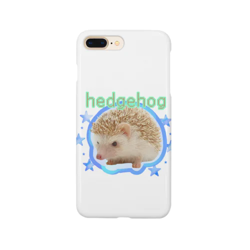 ハリネズミと青い星 Smartphone Case