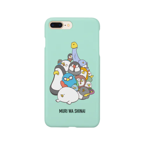 集合スマホケース緑 Smartphone Case