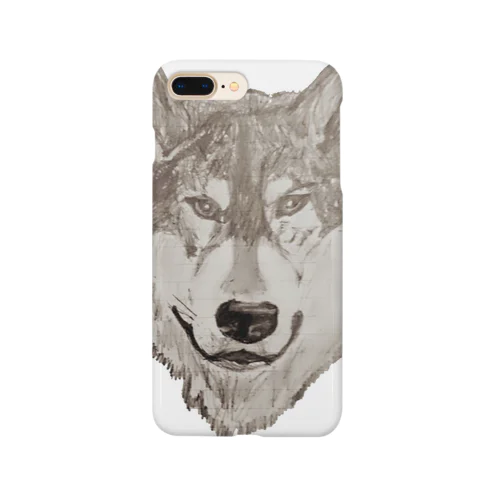 狼 狼犬 グッズ Smartphone Case