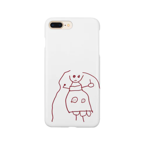 髪の長い少女 Smartphone Case