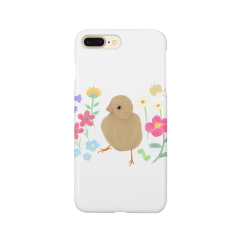 野花とヒナ Smartphone Case