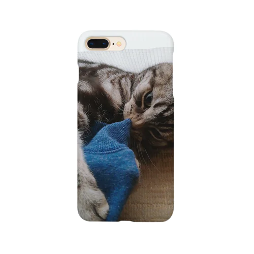 噛みつき猫 Smartphone Case