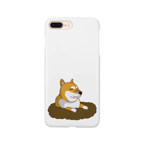 穴掘り犬こむぎさん Smartphone Case