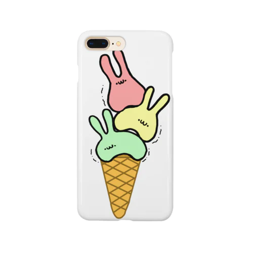 アイスになりたかったカラフルうさぎさん Smartphone Case