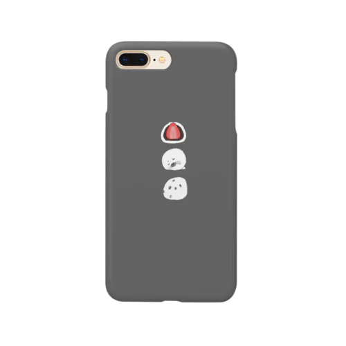 あざらしと大福（灰） Smartphone Case