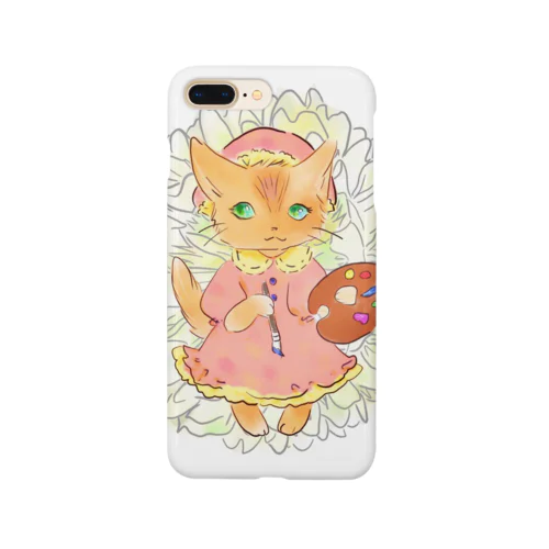 夢猫mina「アーティスト」スマホケース Smartphone Case