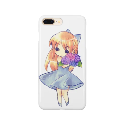 紫陽花と少女 Smartphone Case