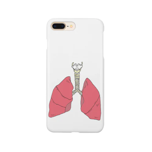 肺　内臓　lung　NO.20 Smartphone Case