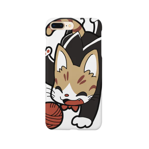 毛糸遊びにゃん Smartphone Case