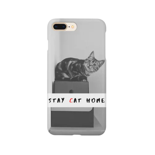 STAY (C)AT HOME Smartphone Case