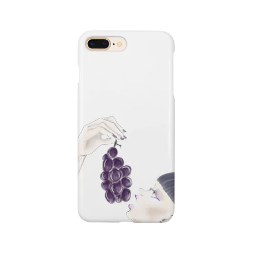 葡萄　iPhoneケース Smartphone Case