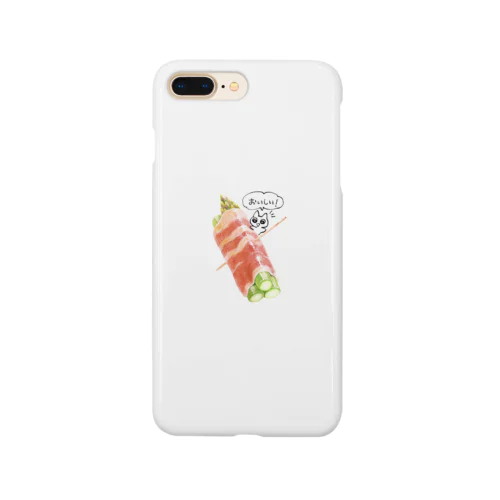 アスパラベーコンと猫 Smartphone Case