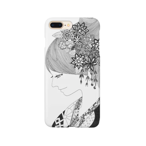 花飾りの人 Smartphone Case