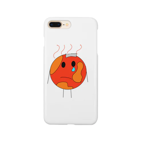 温暖化しちゃった地球君！？🌏 Smartphone Case