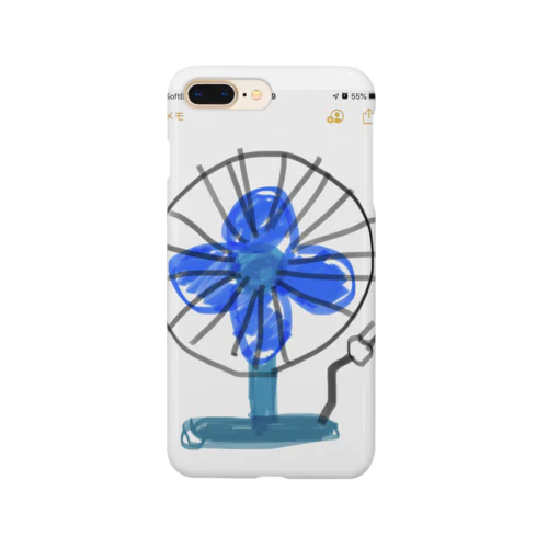 夏といえば扇風機 Smartphone Case