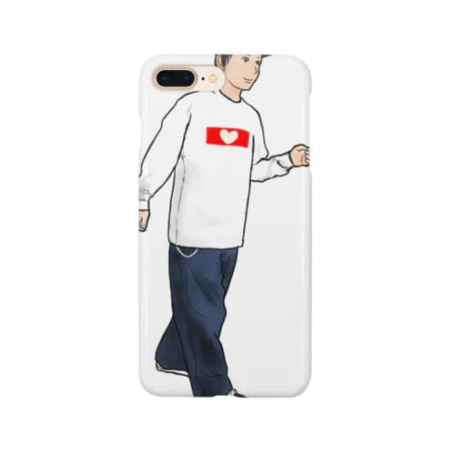 ハートロゴっくん Smartphone Case