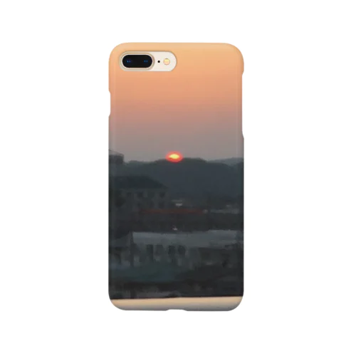 夕日のスマホケース(^-^) Smartphone Case