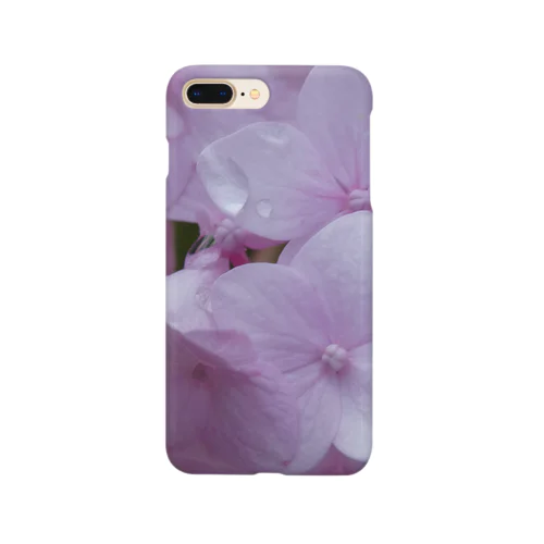 ピンクの紫陽花。 Smartphone Case