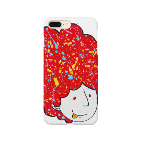 シュッシュッ頭の男の子 Smartphone Case