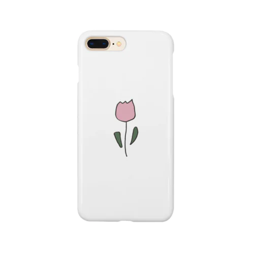 pink tulip Smartphone Case