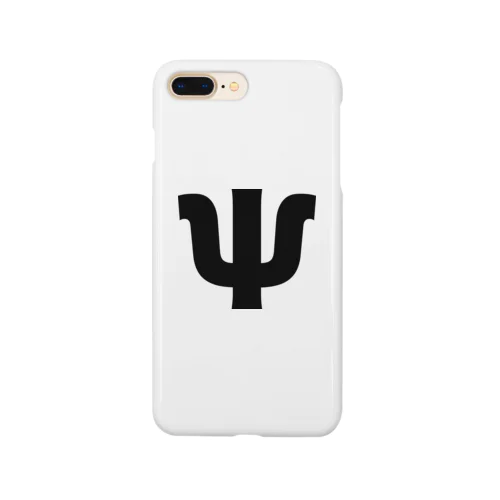 Ψプサイ・ギリシャ文字（黒） Smartphone Case