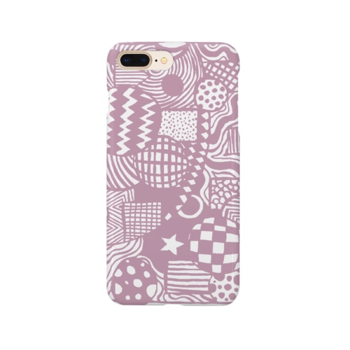 PLANET（赤） Smartphone Case