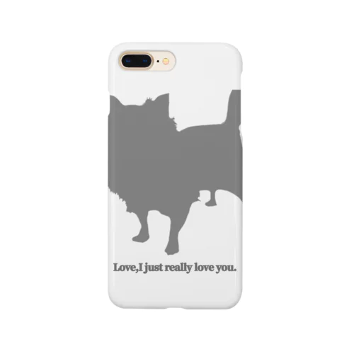 シルエットチワワ Smartphone Case