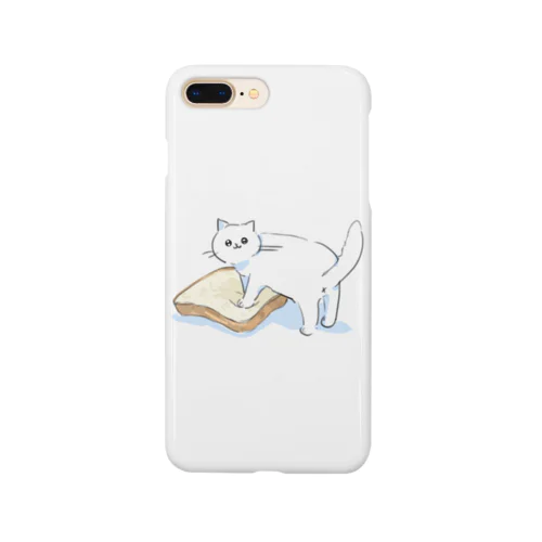 パンをこねるぴえんねこ Smartphone Case