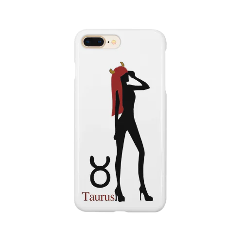 zodiac sign  おうし座 Smartphone Case