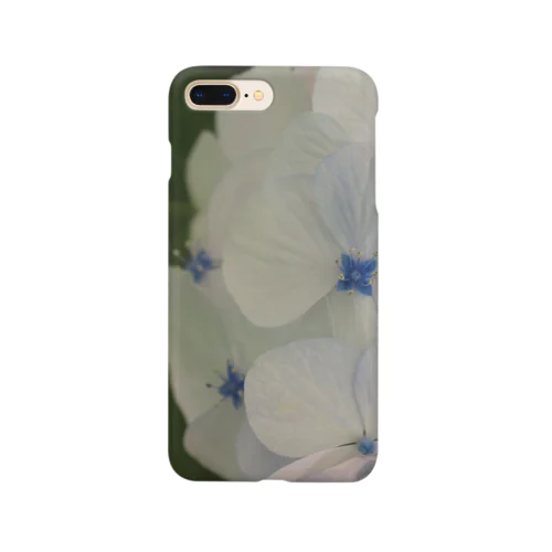 白のお花 Smartphone Case